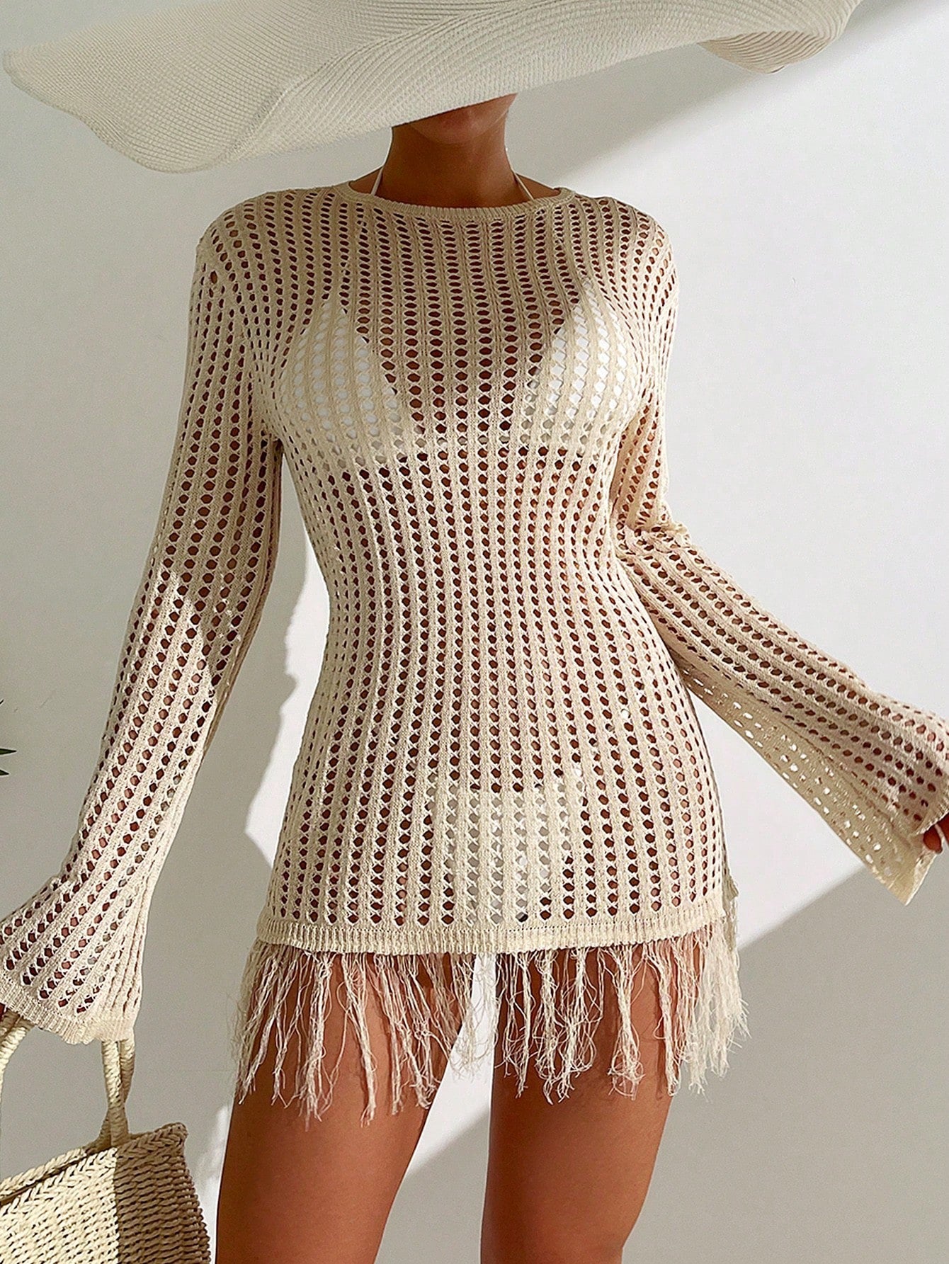VESTIDO MINI COVER UP