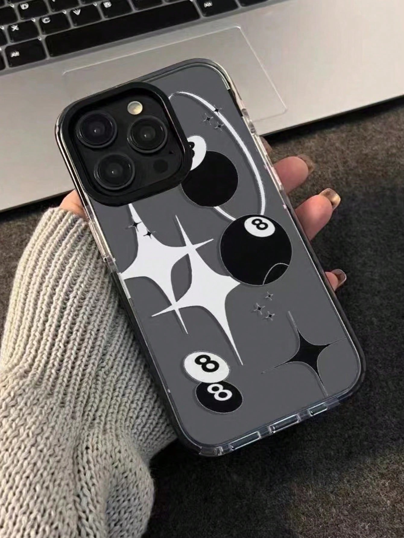 FORRO IPHONE BOLA 8