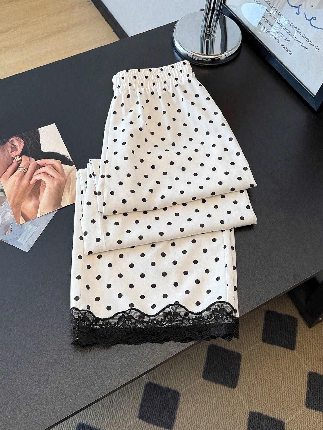 WIDE LEG POLKA DOT