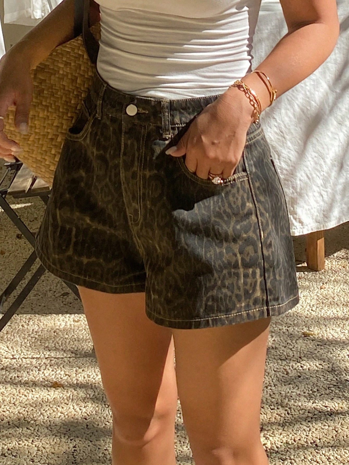 SHORT DE ANIMAL PRINT