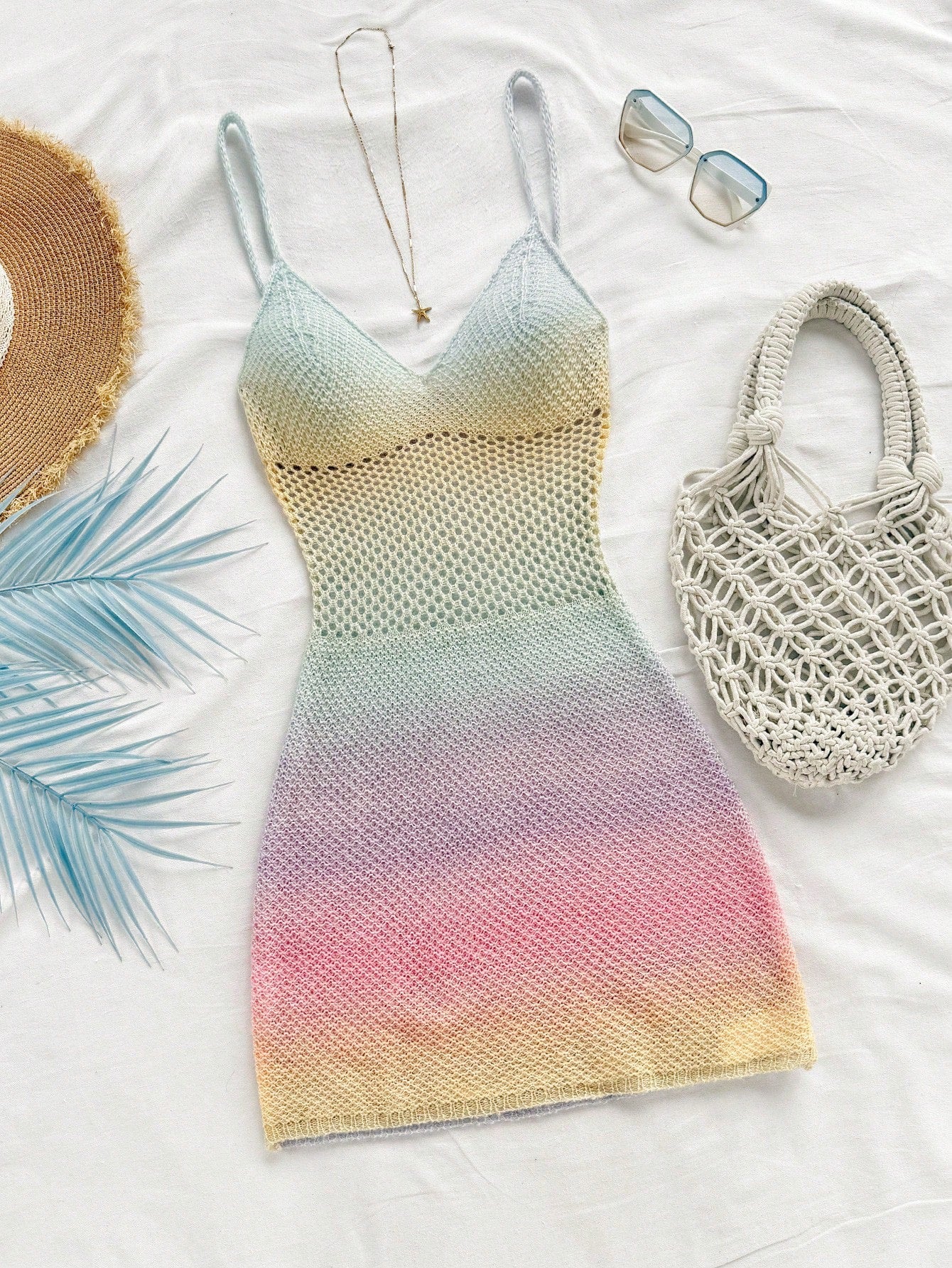 VESTIDO PLAYERO TEJIDO