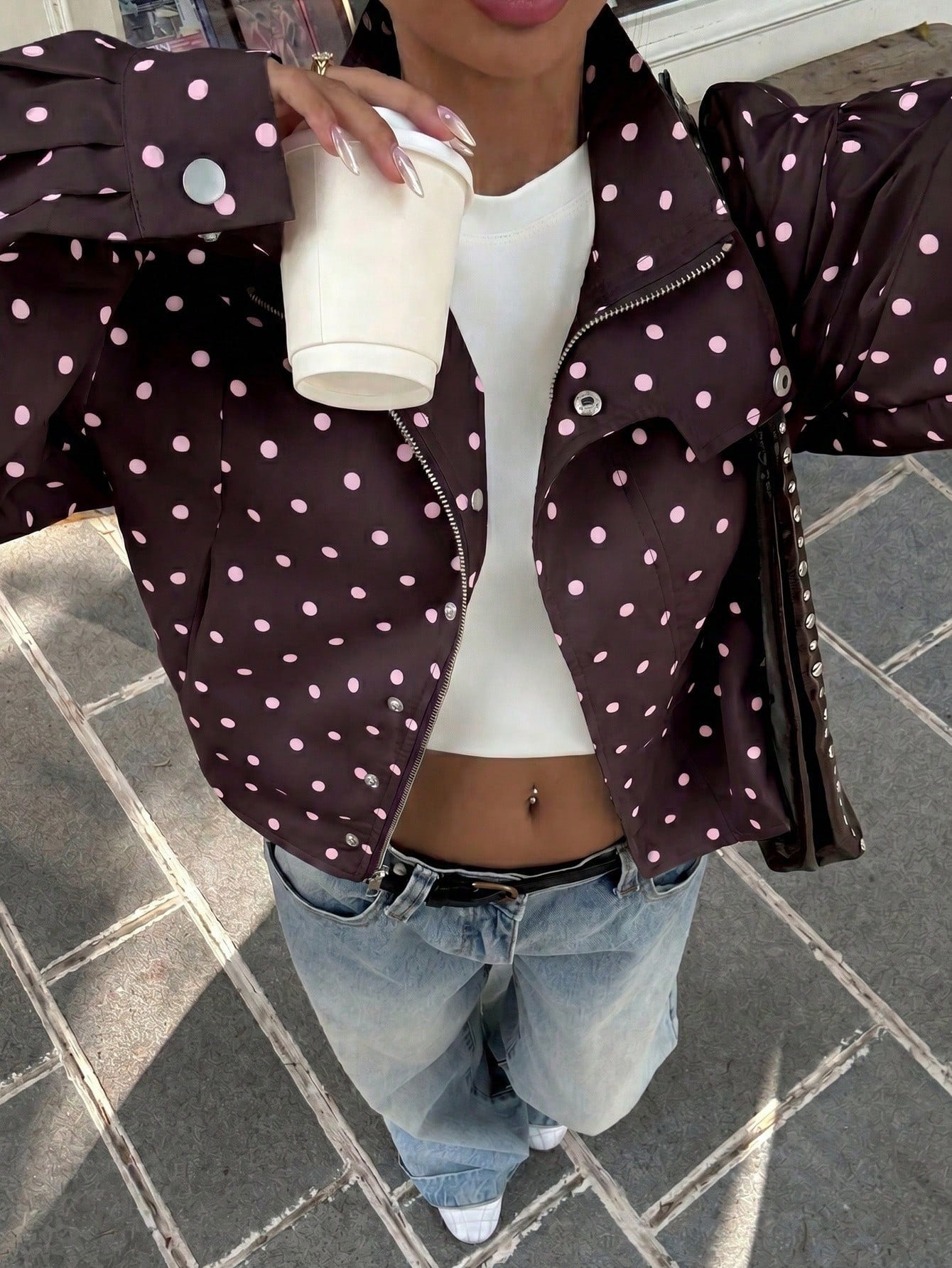 POLKA DOT JACKET
