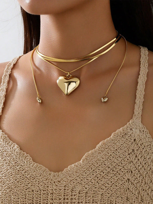 COLLAR CHOKER DE CORAZON