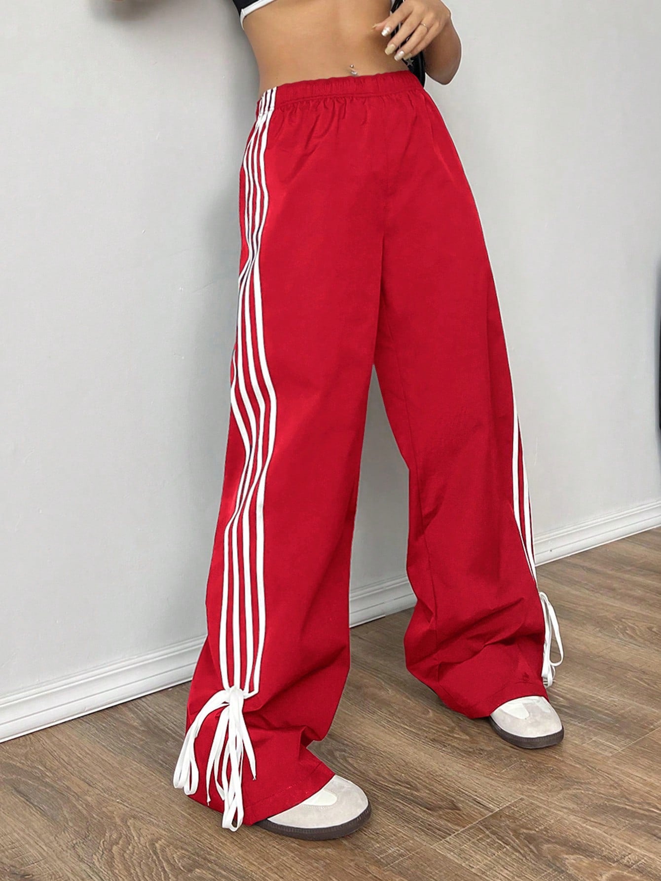 TRACK PANTS ROJO