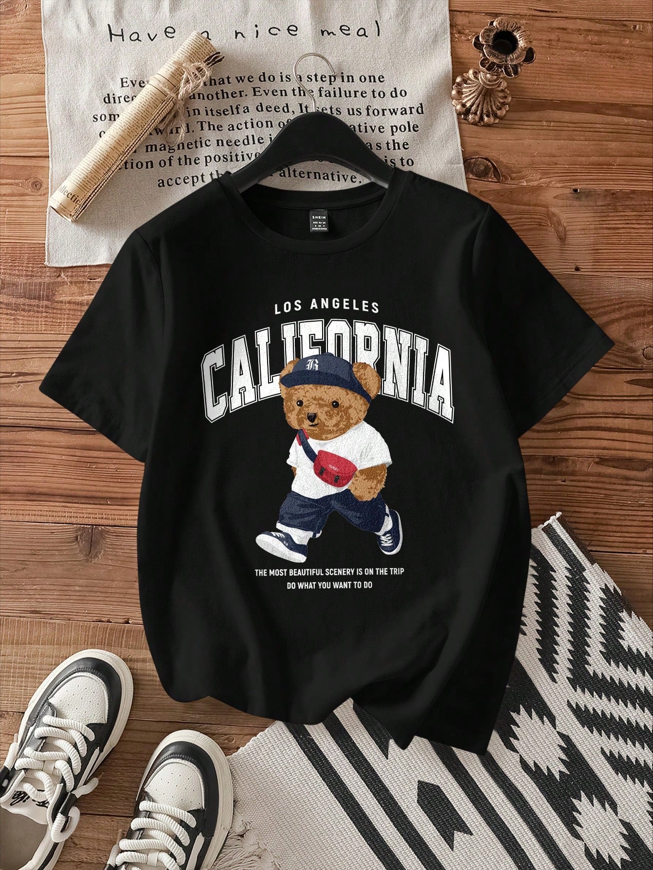 T-SHIRT CASUAL DE OSO