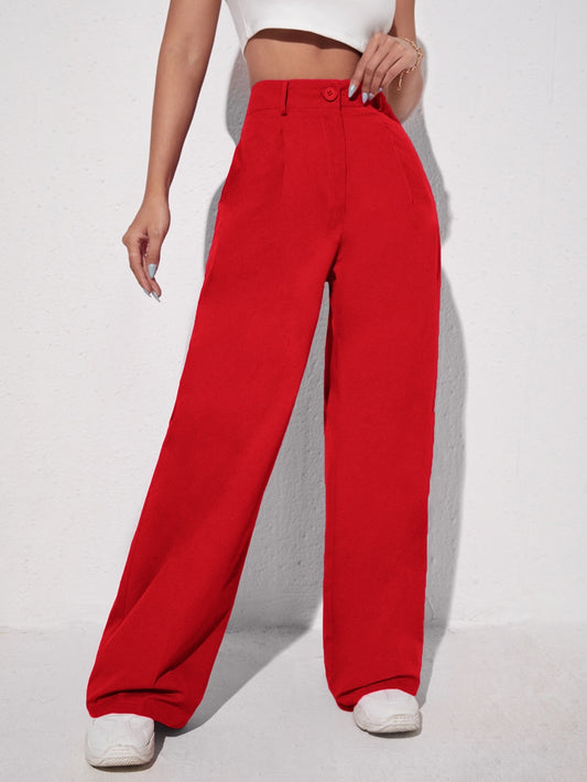 PANTALÓN ROJO ANCHO