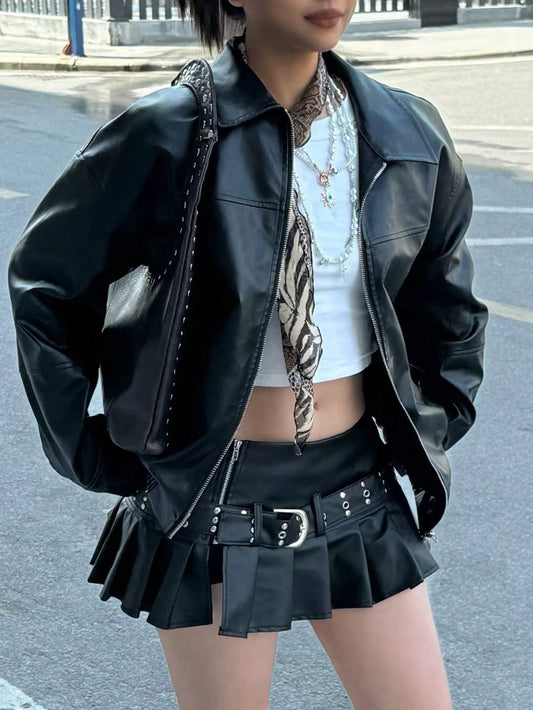 CHAQUETA DE CUERINA