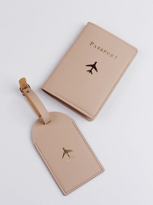 PORTA PASAPORTE BEIGE