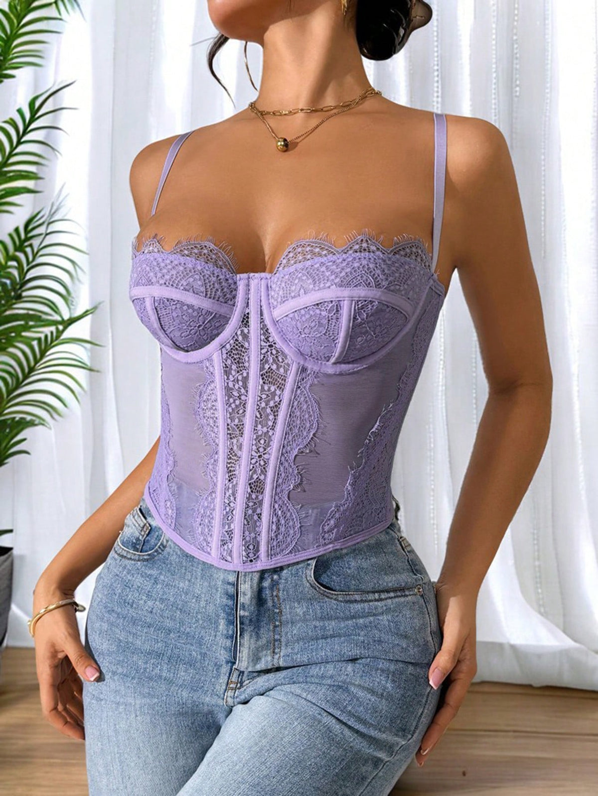 CORSET LILA