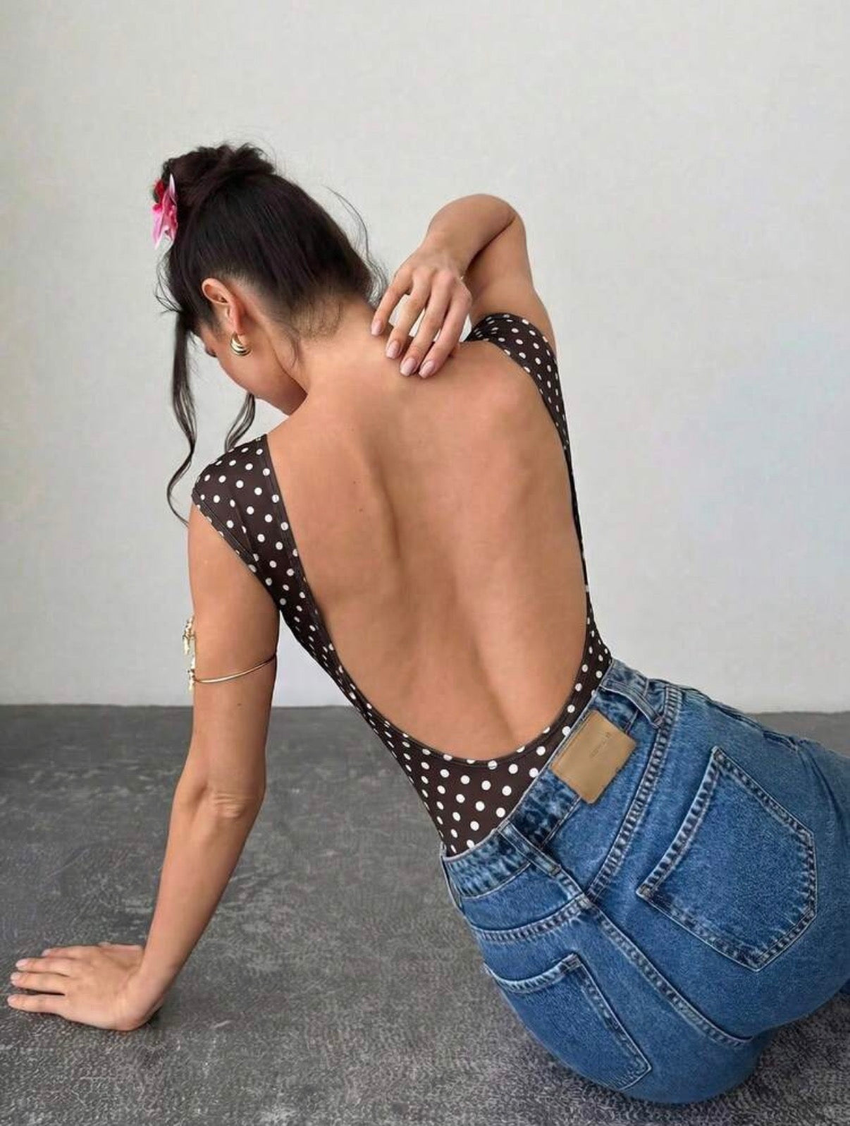 BODY DE LUNARES CON ESPALDA DESCUBIERTA