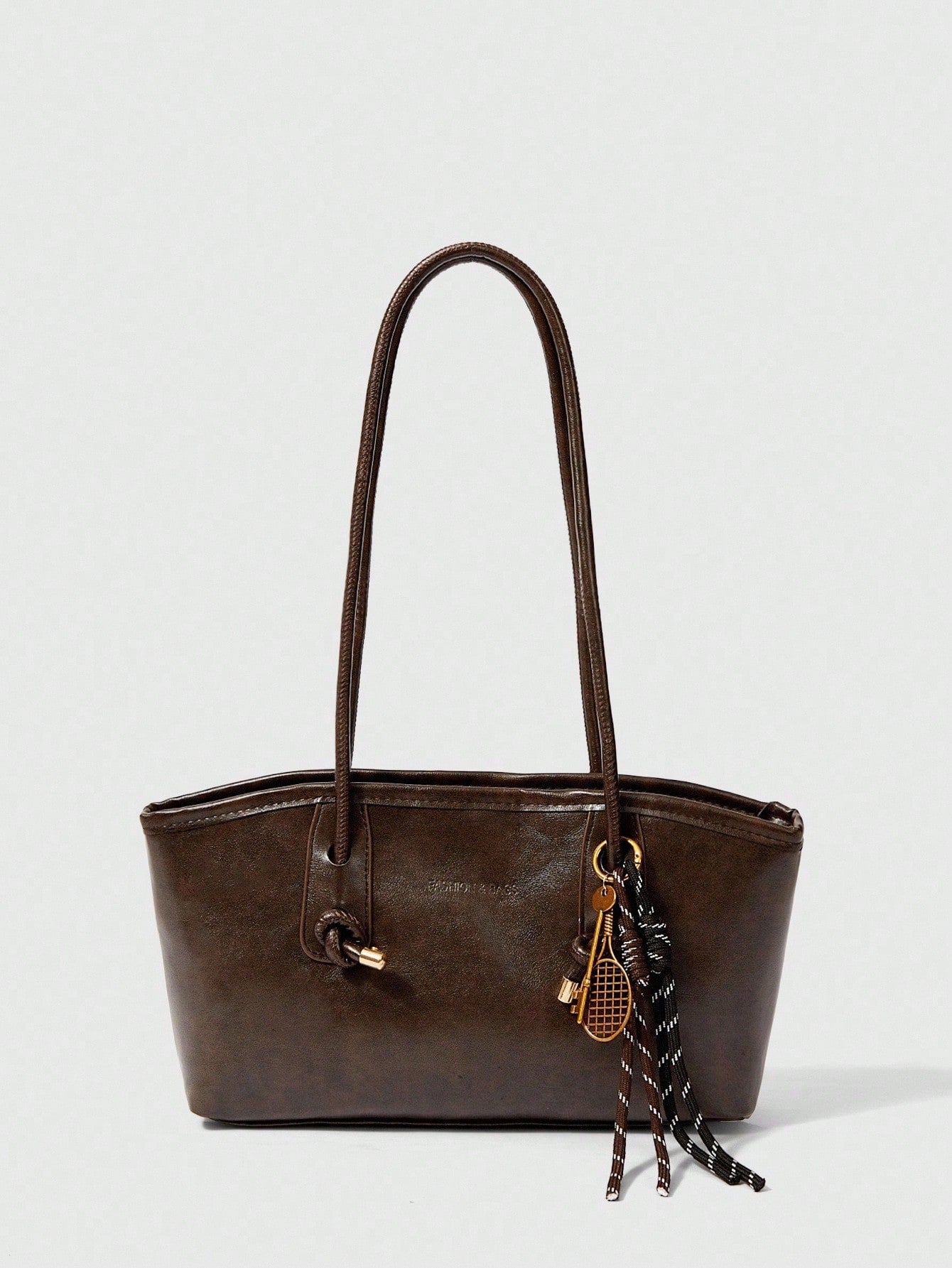 CARTERA DE HOMBRO MARRÓN