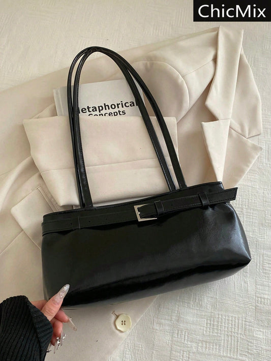 CARTERA MINIMALISTA NEGRA