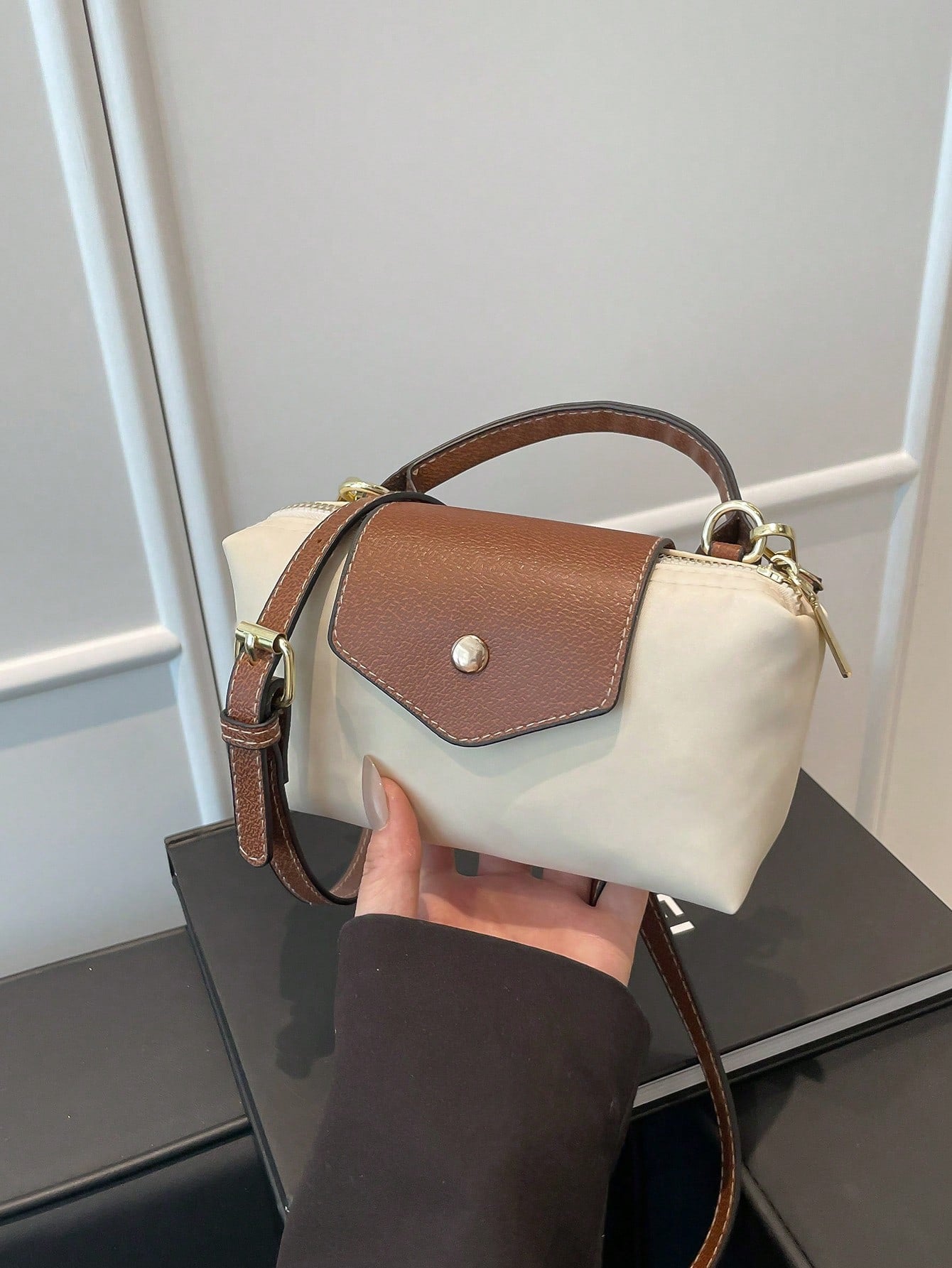 MINI HANDBAG BEIGE