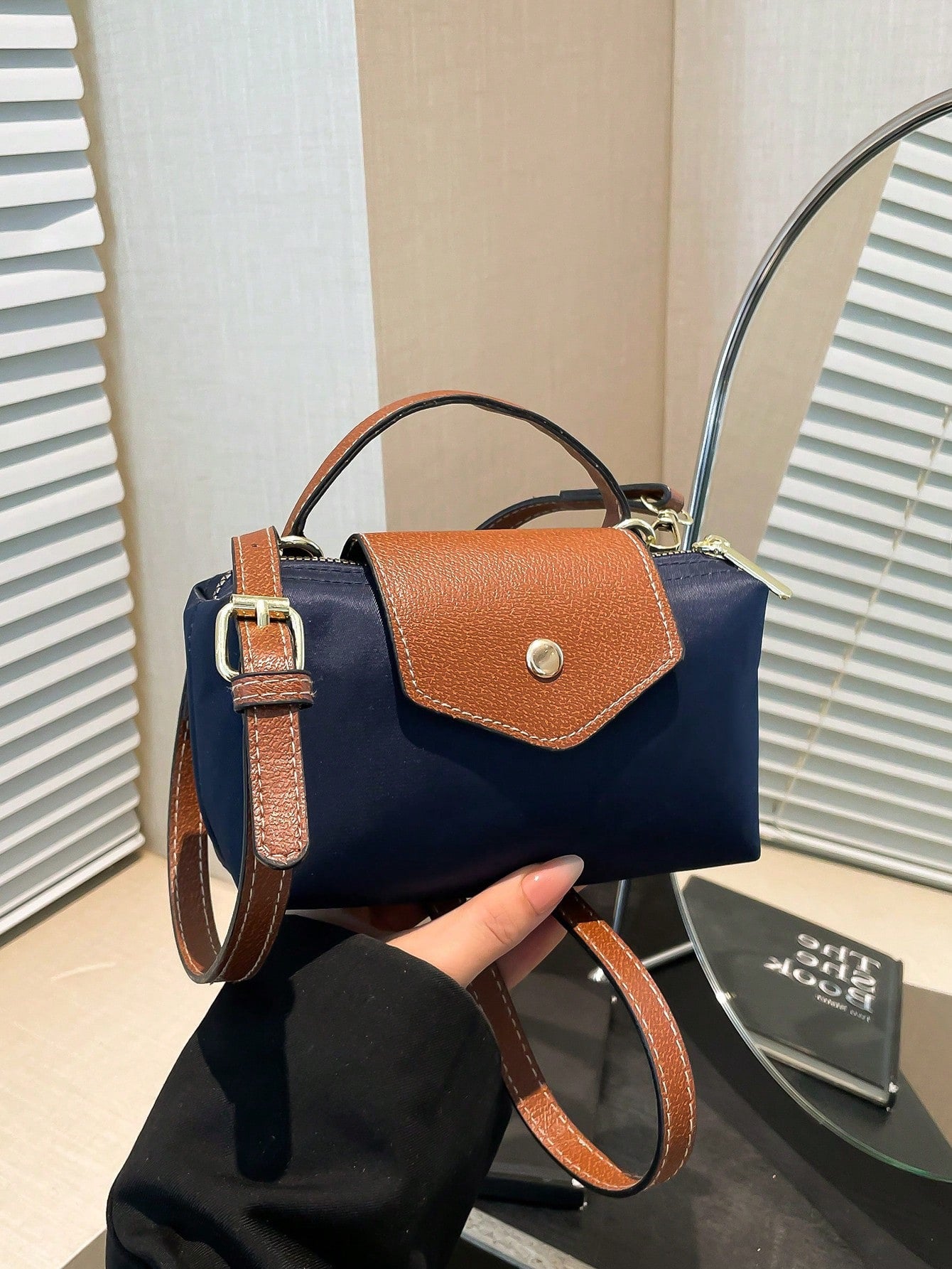 MINI HANDBAG NAVY/BLUE