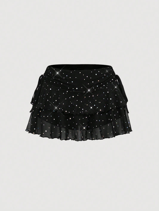 MINI SKIRT DE BRILLO