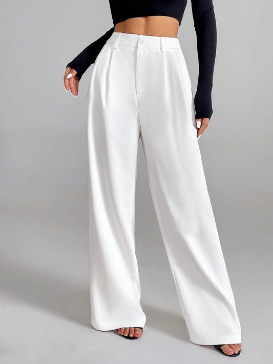PANTALÓN WIDE LEG BLANCO