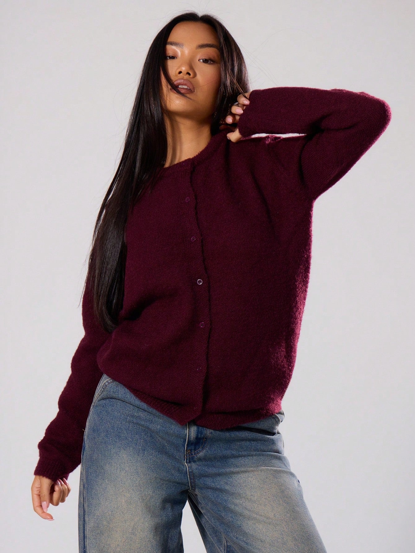 SUÉTER VINTAGE CON BOTONES