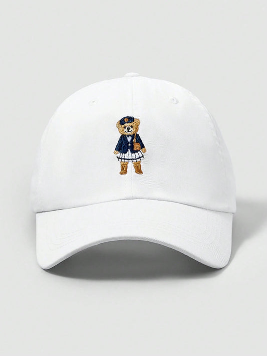 GORRA DE BÉISBOL CASUAL BLANCA