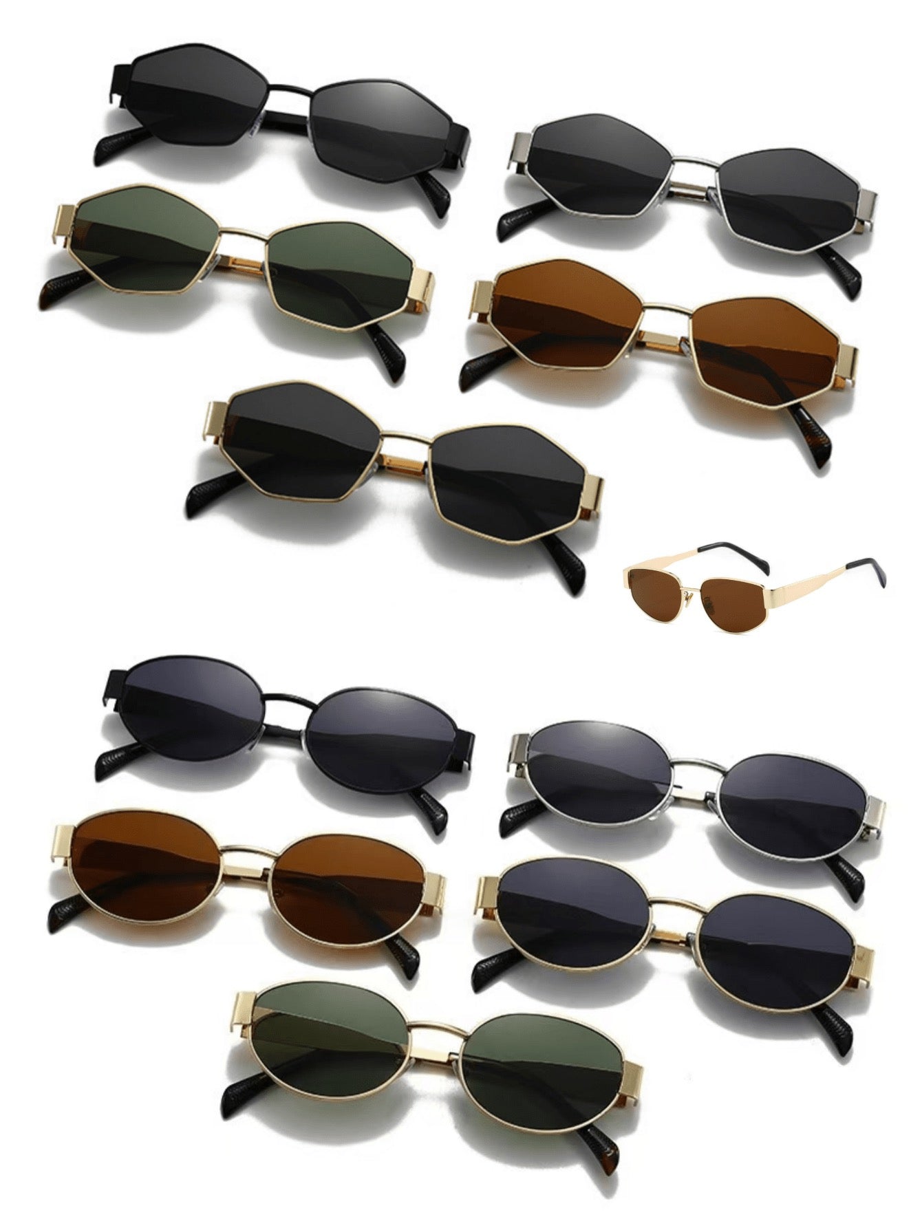 LENTES DE METAL RETRO